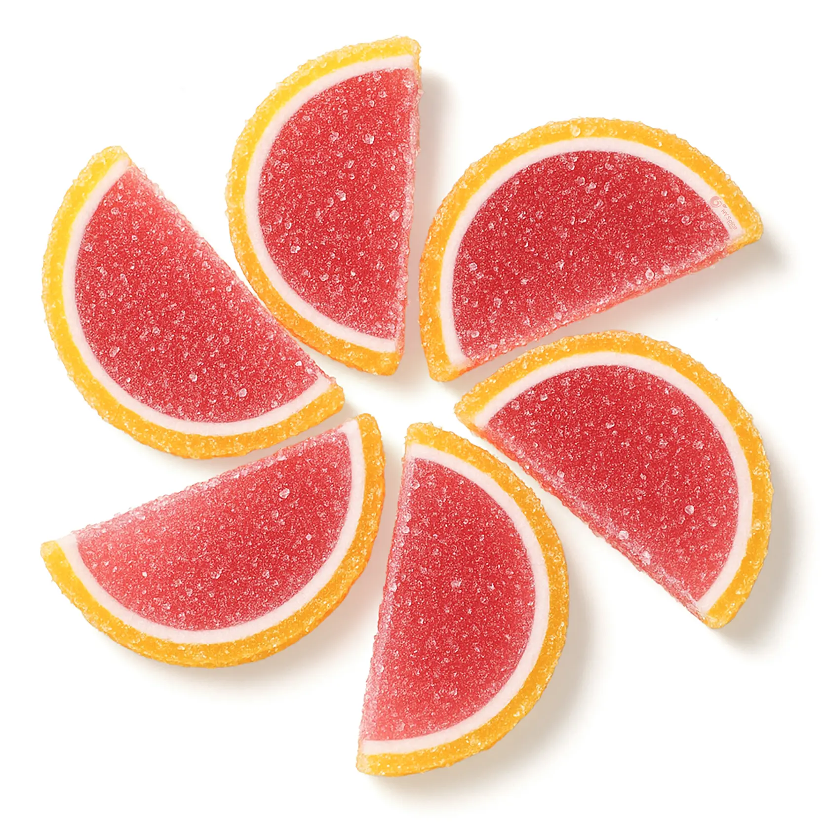 NY Spice Shop  Pink Grapefruit Jelly Slices Candy – Sugar Corn Chewy, Fruity Jellies Perfect for Party Favors and Snacking Sugar Sweet holiday gift