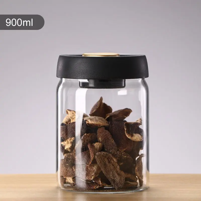 900ml black gold cap