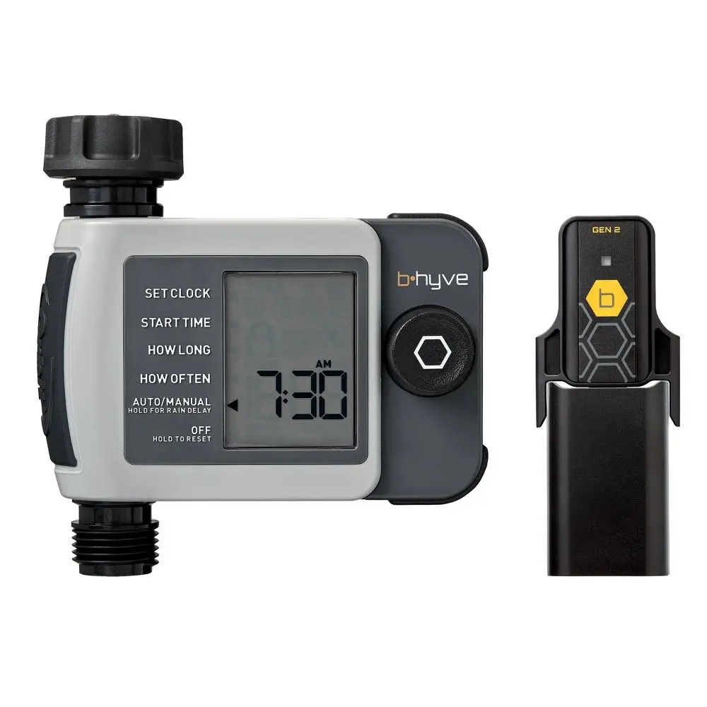 Orbit B-hyve XD Bluetooth 1-Outlet Hose Faucet Timer Watering Sensors Timers and Controllers Orbit B-hyve XD Bluetooth 1-Outlet Hose Faucet Timer Watering Sensors Timers and Controllers