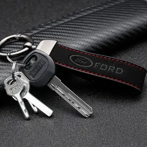 Ford Car Keychain Accessories, Car Key Accessory, Stylish Ford Logo Design, Durable Material, Perfect Gift for Ford Enthusiasts & Drivers