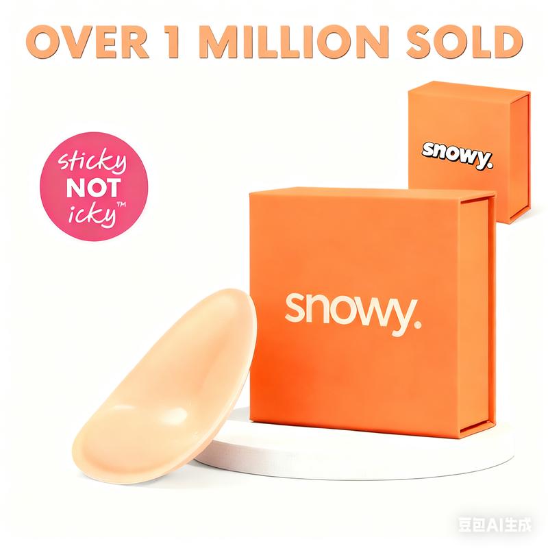 Snowy Sticky Push Up Inserts - Instant Boost Double-Sided Adhesive Bra ...