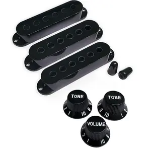 Pickup Covers, Knobs, & Switch Tips Set for Strat-Style Guitars