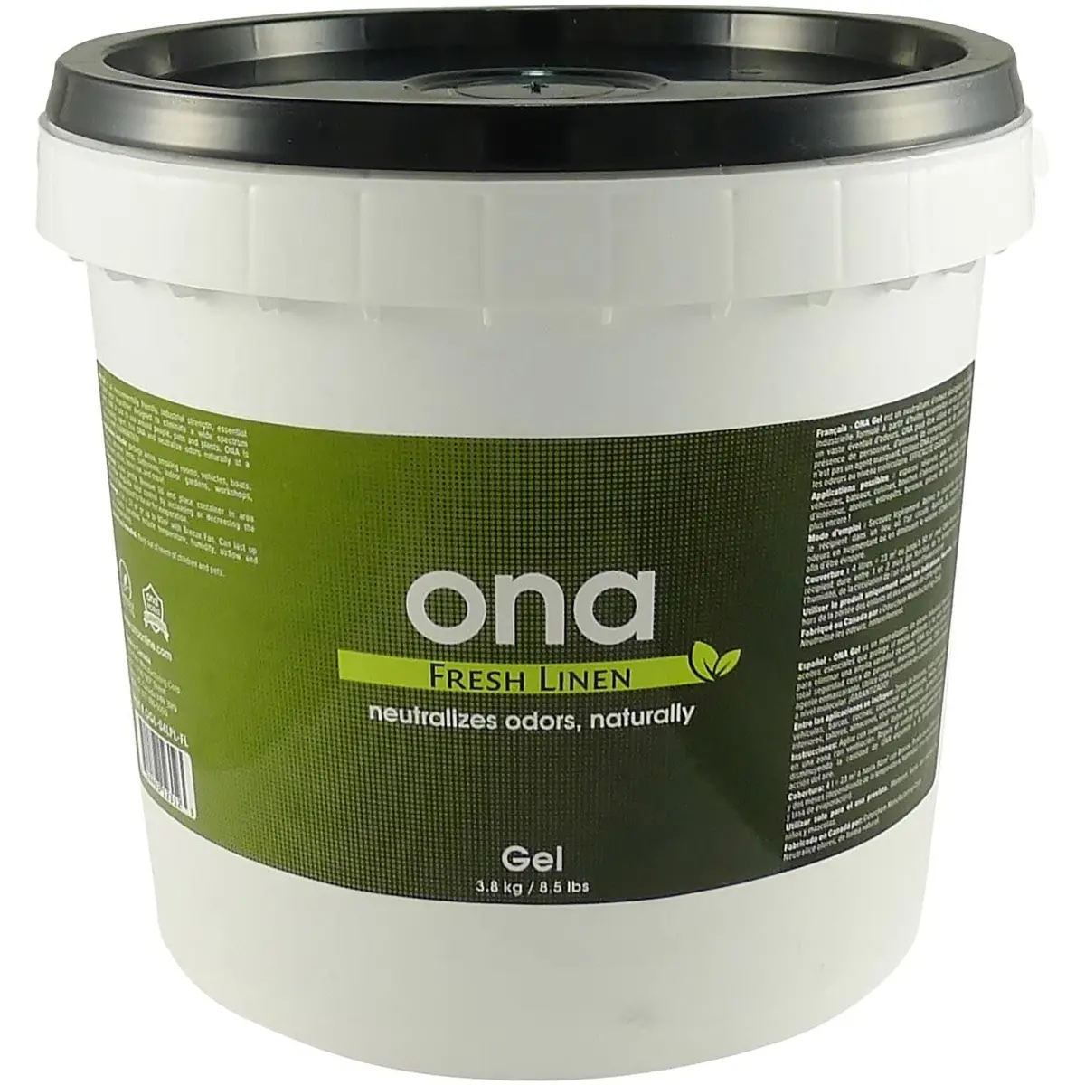 Fresh OCMOGL04LPLFL 8.5lb Scented Fruit Blend Gel - Controlled-Release Freshener, Odor Eliminator, Linen-Freshening Neutralizer for Sports, Hunting