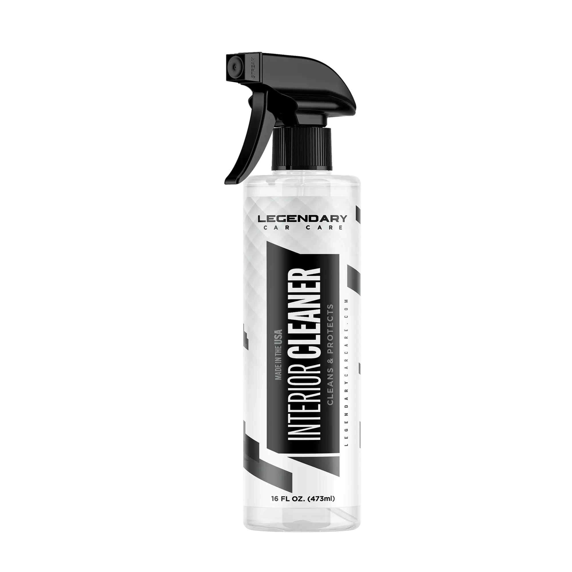 Legendary Interior Cleaner - Tough On Stains & Dirt - Safe For All Automotive Interior Surfaces - Eliminate Odors -Spotless Streak Free Finish - Added UV Protectant Spray