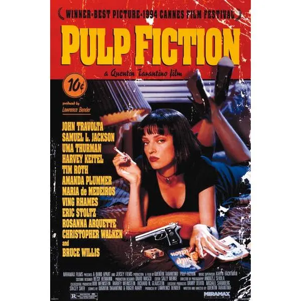Pulp Fiction 24x36 Poster