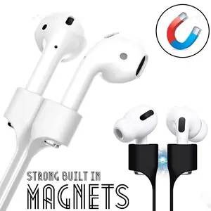 2Pack Magnetic Strap Neck Rope Lanyard Holder for Apple AirPods Airpod Pro 3 2 1
