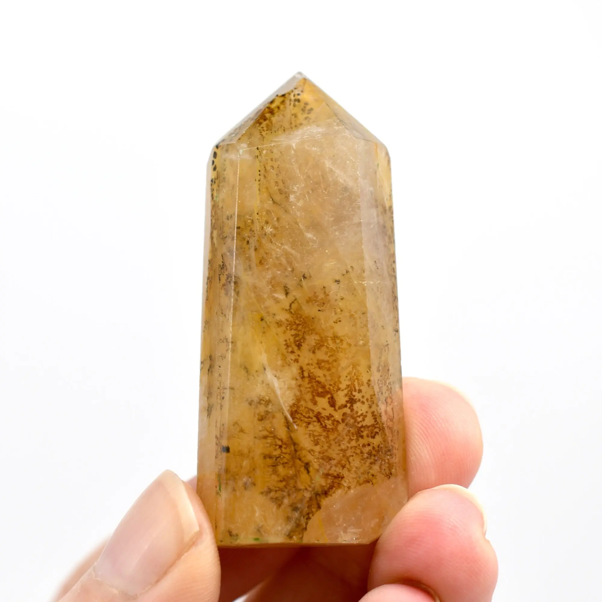 2.25in 36g RARE Dendritic Golden Healer Quartz Crystal Crystal Tower