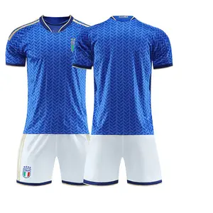 2627 Italy National Team Soccer Jersey Set,Custom Mens Football Uniform,Youth Team Training Match Play,Lightweight Comfort Fit,Durable Athletic Wear(Choose Your Love Star)