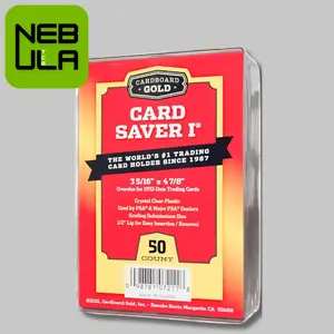 Cardboard Gold Card Saver I 50 Count