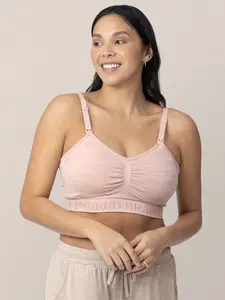 Sublime® Hands-Free Pumping & Nursing Bra | Pink Heather