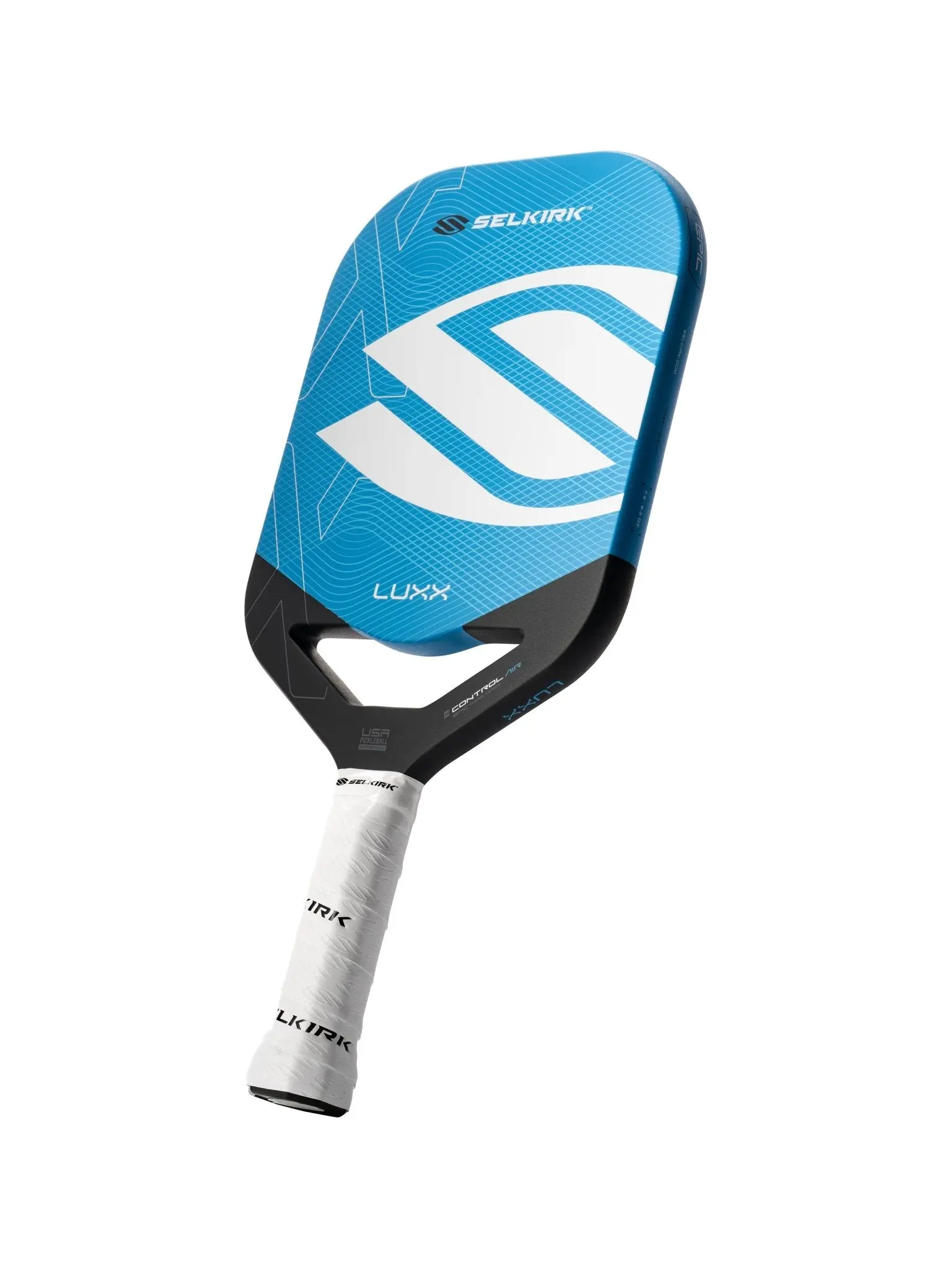 Selkirk LUXX Control Paddle Tennis Paddle - Player-Friendly Design, Spin Boost Feature, Thinner Core, InfiniGrit Triple Durability Ball Sports Equipment for Outdoor Play