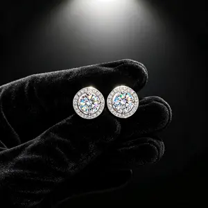 【2026 TREND ALERT】S925 Silver Soft-Needle Studs | 2026 New Arrivals | Zircon Studs/Moissanite Style | Men’s Jewelry w/ Authenticity Certificate