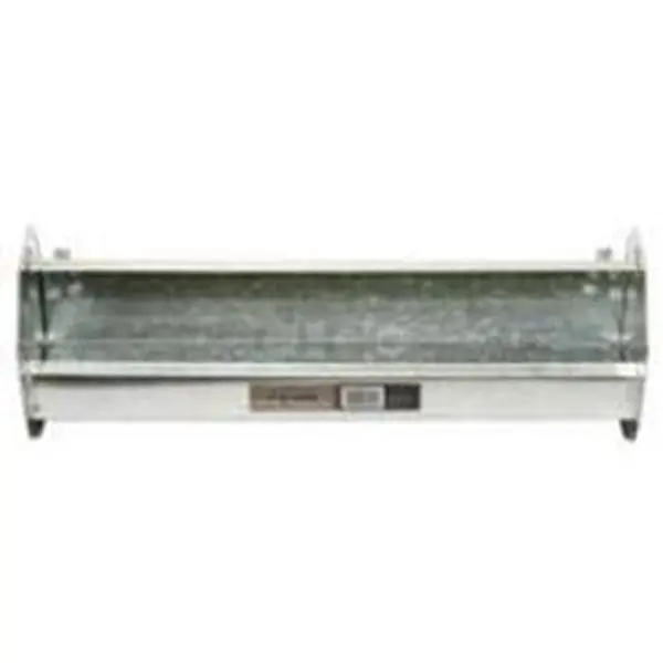 Co-operative Feed 1213842 18 in. Galvanized Trough Double-Tuf Feeder