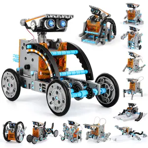 12-in-1 STEM Solar Robot Kit | Educational Building Science Toy for Ages 8-13 | Fun Engineering Gift for Boys & Girls