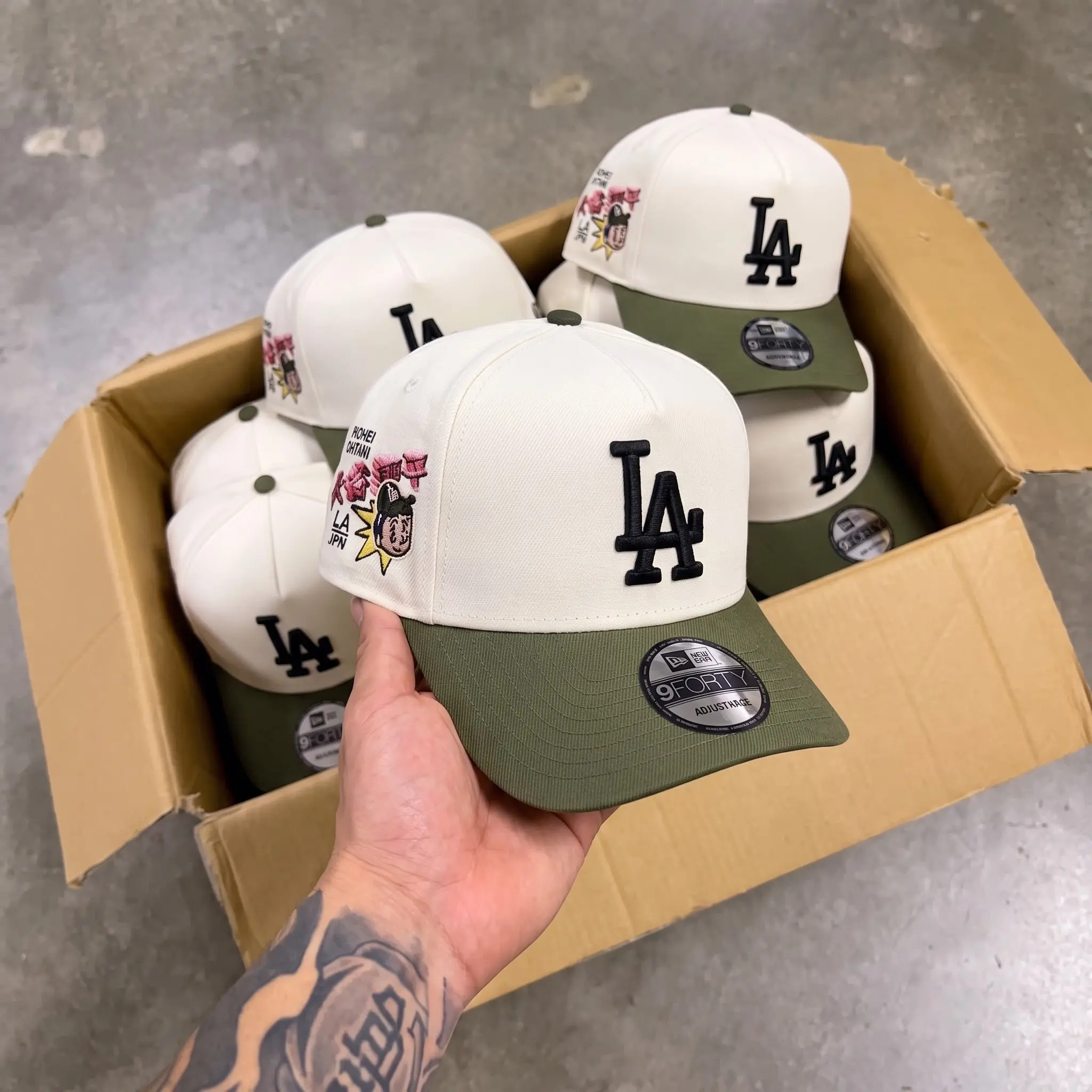 New Era 59FIFTY MLB Baseball Cap – NY Yankees & LA Dodgers Anniversary Side Patch, Adjustable Baseball Hat, Adjustable Fit Sports Collectible Headwear