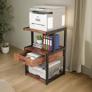 New Printer Stand Storage Rack Drawers Office File Rack Kitchen 3D printing equipment
