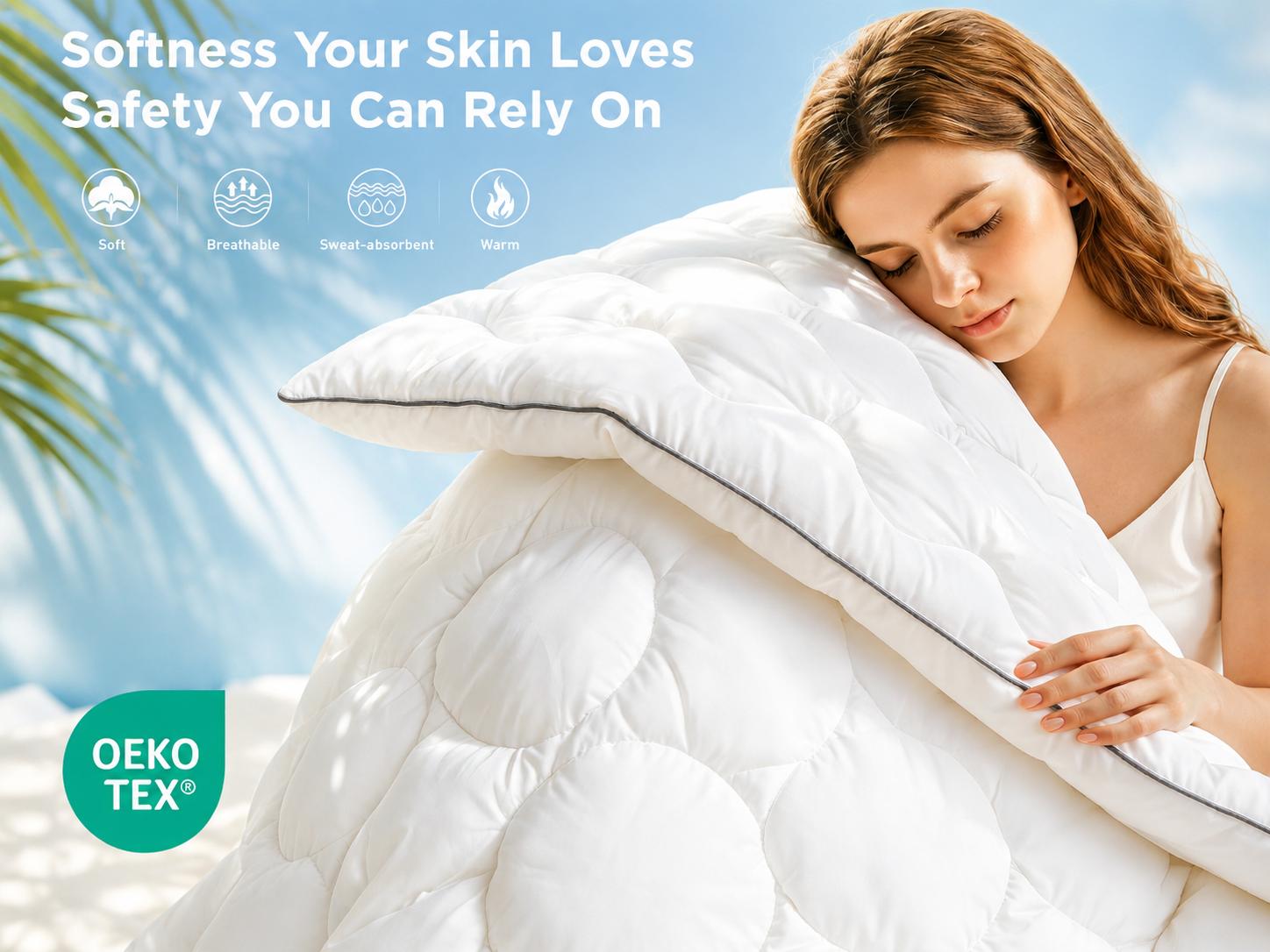 Raybee 3&4 Inch Ultra-Thick Soft Mattress Topper-2200GSM! Cooling Fabric & Memory Foam & Microfiber Hybird Mattress Pad for Back Pain Relief , Soft Fluffy Supportive Pressure Relief Mattress Pad for Bedroom,Dormitory, Guestroom【DealsforYouDay】 Raybee 3&4 Inch Ultra-Thick Soft Mattress Topper-2200GSM! Cooling Fabric & Memory Foam & Microfiber Hybird Mattress Pad for Back Pain Relief , Soft Fluffy Supportive Pressure Relief Mattress Pad for Bedroom,Dormitory, Guestroom【DealsforYouDay】