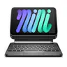 Dexnor Durable Bluetooth Aluminum Alloy Rechargeable Tablet Keyboard Case for iPad mini 7 (A17 Pro, 2024)/mini 6 (2021) - Adjustable Magnetic Floating Cantilever Stand, Trackpad, Pencil Holder, Backlit, for Work & Business, iPad Accessories
