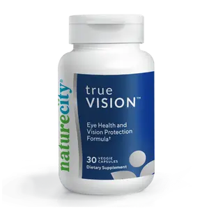 NatureCity TrueVision Eye Health Formula - Lutein, Zeaxanthin, Astaxanthin and Bilberry for Vision Support, Blue Light Defense and Macular Health - Non-GMO Softgels - 60 Count