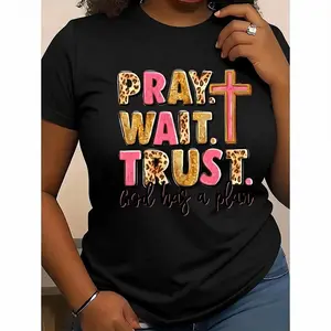 Spiritual and Encouraging Tee: Uplift Your Spirit with a Motivational Message and a Touch of Fashion