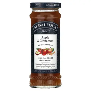 St. Dalfour Apple & Cinnamon Fruit Spread, 10 oz (284 g)