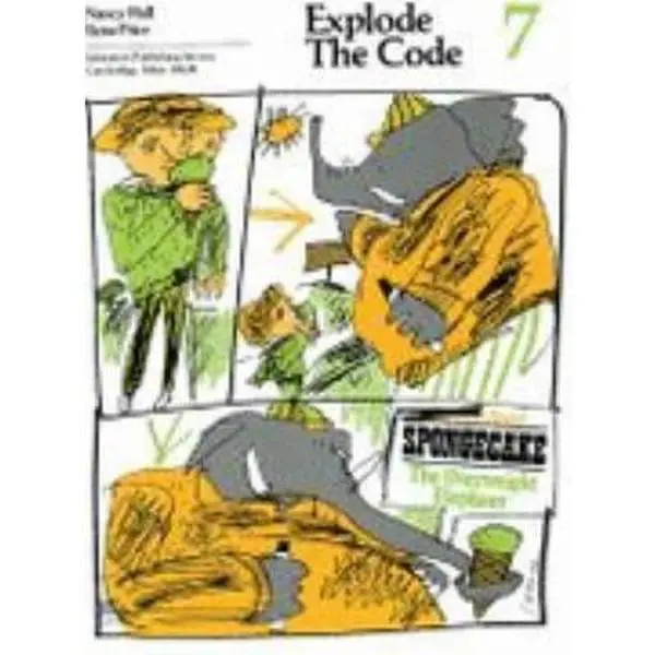USED Book - Explode the Code/Book Seven by Nancy Hall (Paperback) - english