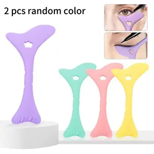 Two Random Color Eye Makeup Tools, Precise Shaping, Easy to Use, Perfect for Beginners, Daily Eye Makeup Essential, Elegant Beauty Style