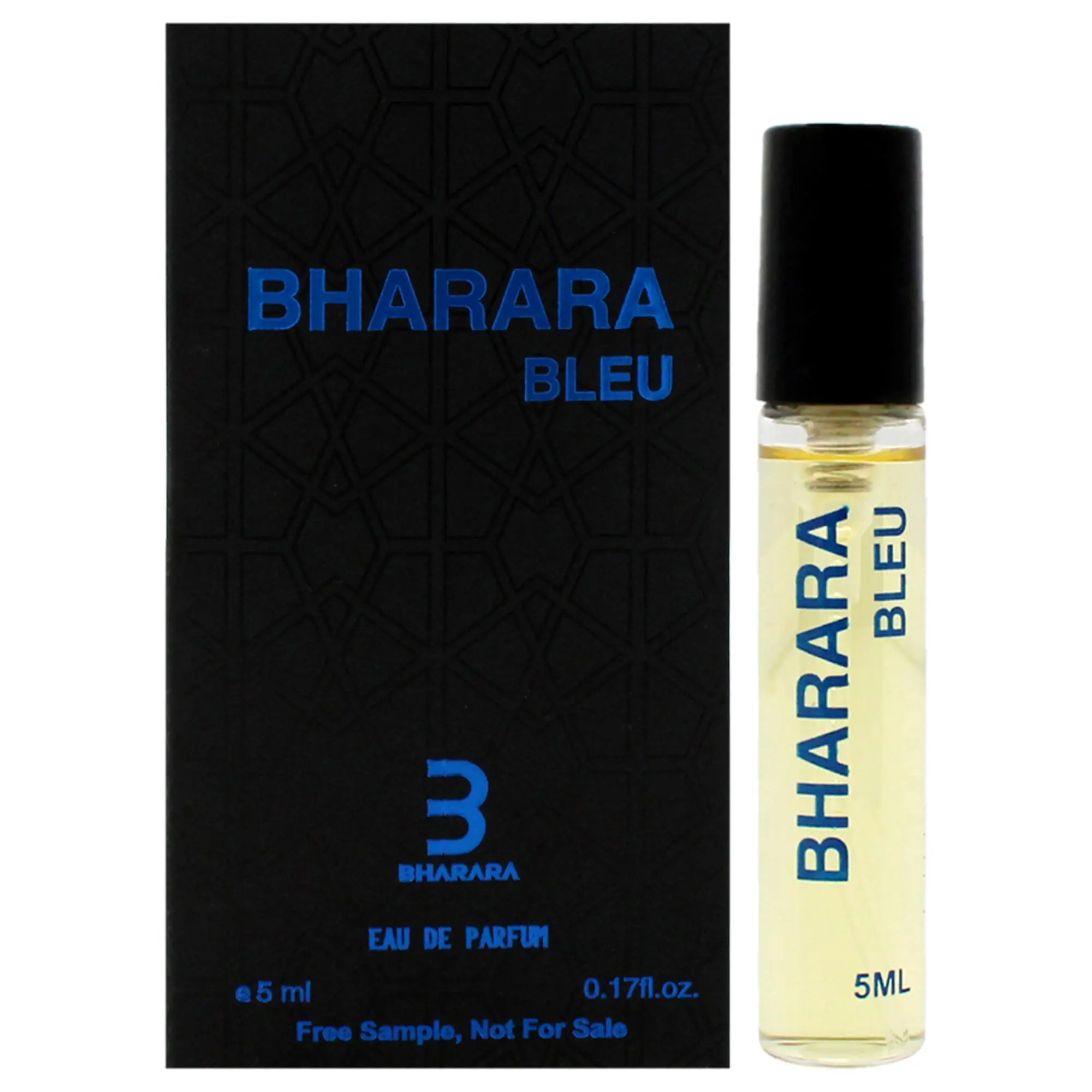 Bleu by Bharara Unisex Fragrance - 5ml EDP Pocket Spray Vial Bottle, Portable Test Sample Item for Men