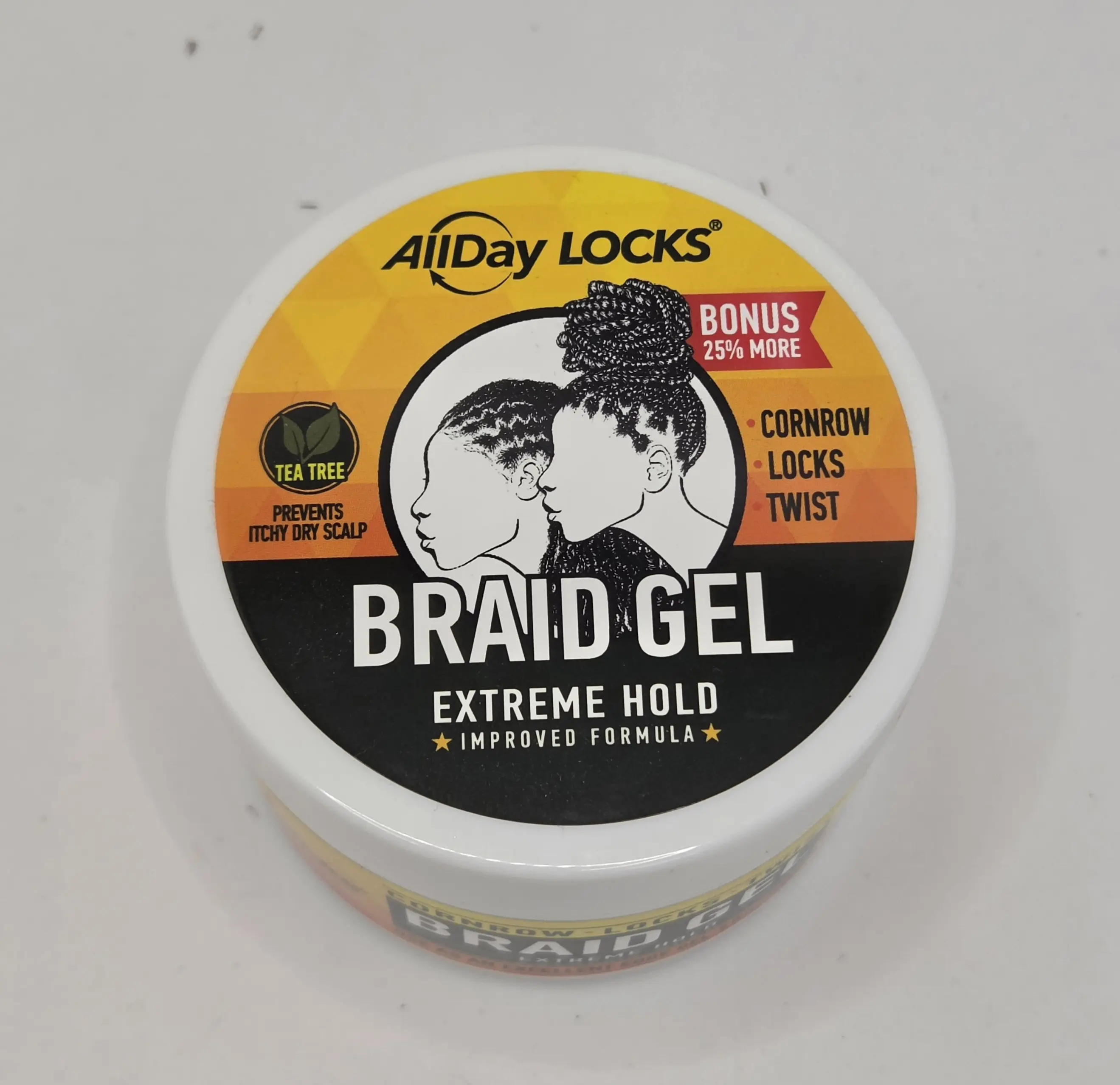 ALLDAY LOCKS Excellent Edge Gel for Braids, 5fl.oz/148ml Hair Styling Gel (Beauty & Personal Care, Haircare & Styling)
