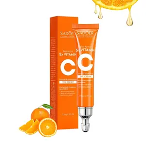 5x Vitamin C Eye Cream, A Powerful Hydrating And Rejuvenating Treatment, Daily Eye Essence Care For Moisturizing.
