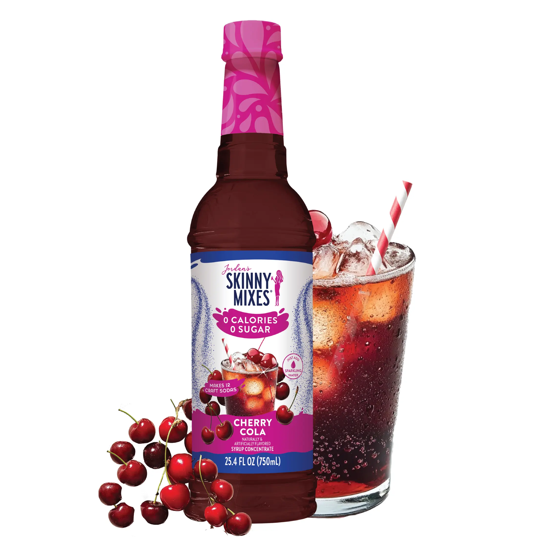 Jordan's Skinny MixesSugar Free Cherry Cola Syrup Jordan's Skinny MixesSugar Free Cherry Cola Syrup