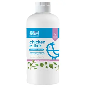 ​Chicken E-lixir – Daily Water Additive for Poultry Health, 32 oz