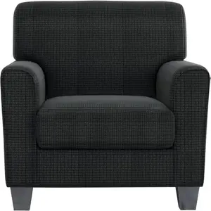 2 count Chair Covers for Living Room with Arms Anti Slip Stretch Arm Chair Slipcovers Spandex Sofa Armchair Slipcover Machine Washable Furniture Protector (Dark Grey, Chair)