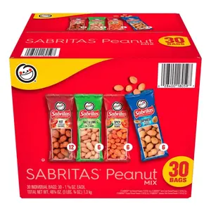 Variety Pack Peanuts, 30 PK