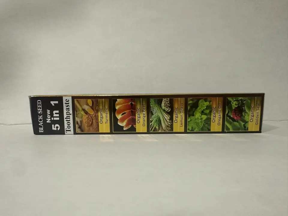 Essential's Blessing Black Seed 5-in-1 Toothpaste 6.5oz Sensitive Teeth Paraben
