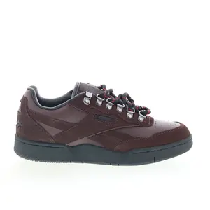 Reebok BB 4000 II Obey Mens Brown Suede Lace Up Lifestyle Sneakers Shoes