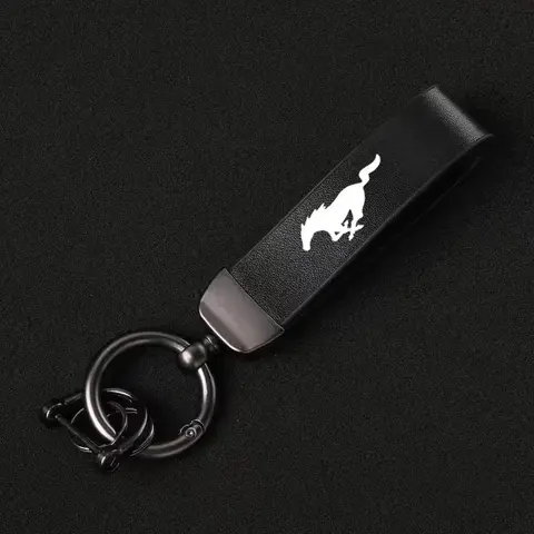 Car Keychain, 1 Count Car Keychain for Men & Women, Zinc Alloy Keyrings for Ford Mustang GT Car Accessories, Car Decoration Accessories, Car Enthusiast, Keychain Wristlet, Car Key Chains
