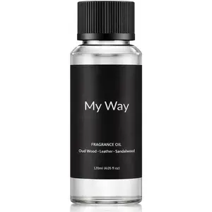 My Way Diffuser Oil Inspired by The 1 Miami Beach Scent, Scent Diffuser Oil with Notes of Cardamom, Leather,  & Iris,  , Essential Oil Blend | 120ml, 4.05 fl oz