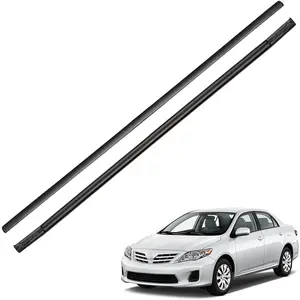 Roof Trim Molding Kit Sealing Strip Black Replacement for Corolla 2009-2013