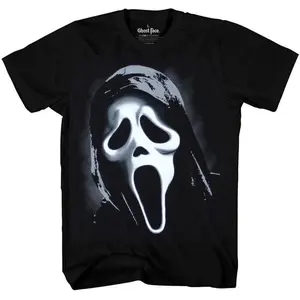 Halloween Scream Ghost Angled Mask T-Shirt for adult kids boy girls Graphic Tees shirts funny vintage Short Sleeve tops  halloween birthday gifts