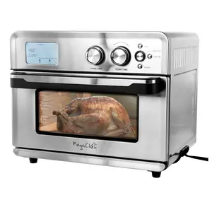 MegaChef Multifunction Air Fryer Toaster Oven w ith 21 Presets