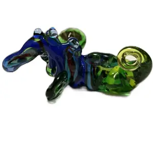 Glass Art - Spiral Sea Horse - Perfect for Your Figurine Collection