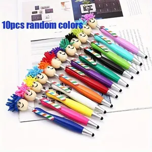 5/10pcs Ballpoint Pens in Random Colors, Multifunctional Creative Gift Pens, Ideal for Mobile Touch Screens, Perfect for Professional Artistic Use