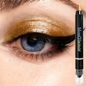 6Pcs MooGlamor Eyeshadow Pencil Long Lasting Matte Makeup Waterproof Smudgeproof EyeShadow Stick Cream Easy To Apply Suitable For Beginners SummerVibes Cosmetic