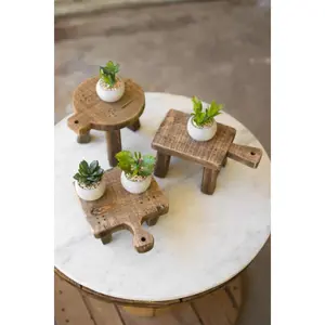 Set Of Three Cutting Board Risers One Each Design