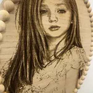 Custom Wood Photo Engraving