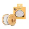 TADA Natural Pumice Stone Foot Care Self Care Product - Easy-Grip Bamboo Handle, 4.5lbs Precision Rub, Gentle Callus Remover, Smooth Dry Rough Skin, Home Manicure Pedicure Nail Tool, Ideal Gift for Runners