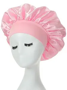 Women's Silk Sleep Cap with Elastic Band, Soft Comfort Fit, Suitable for Curly Straight Long Hair, Perfect Gift for Birthdays and Holidays, Multistyle Wrapcap