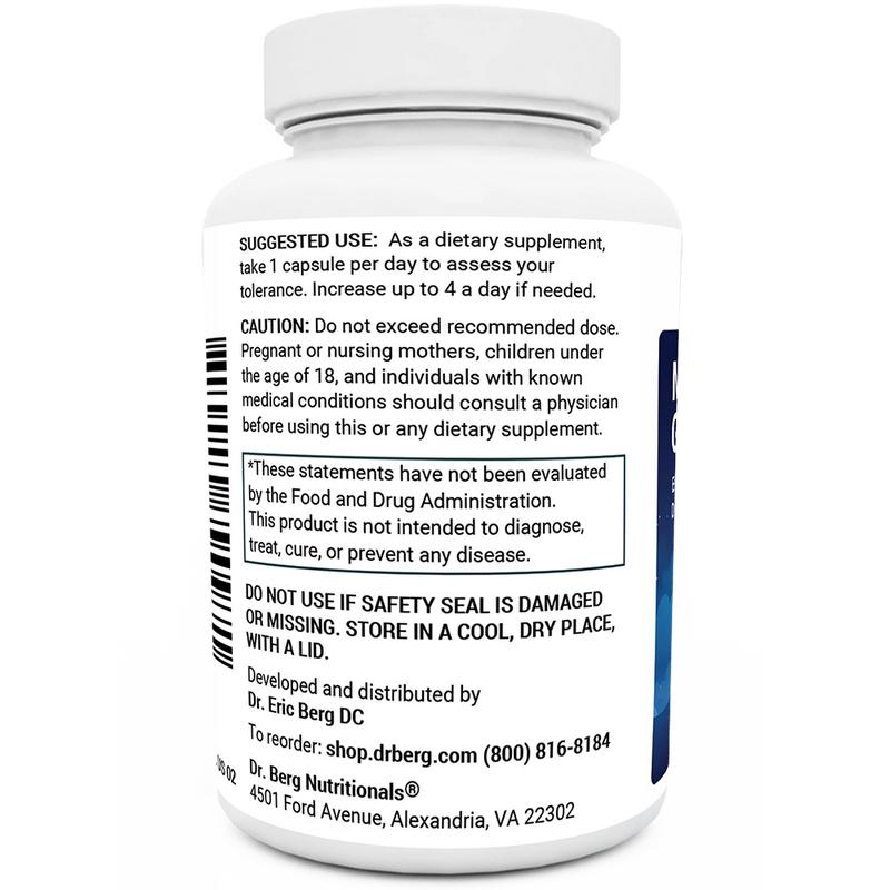 Dr. Berg Nutritionals Magnesium Glycinate - Supports Muscle Health & Nerve Function Healthcare Dietary Supplement