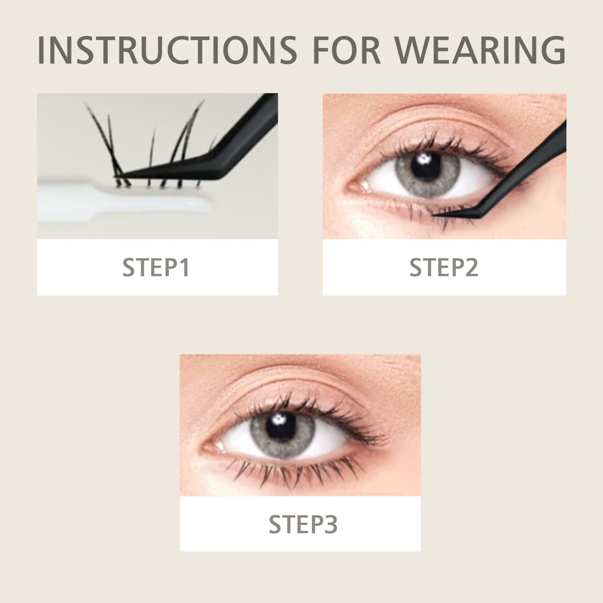 JVLBEAUTY【Star Wave】 Segmented Lower Lashes, Wild Grafting Effect, Euro Baddie Style